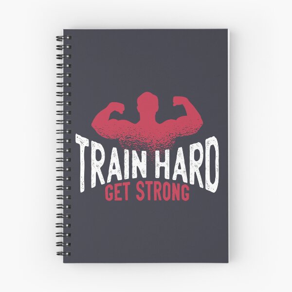 Item preview, Train Hard Get Strong Crossfit Design designed and sold by CoolSilhouettes.