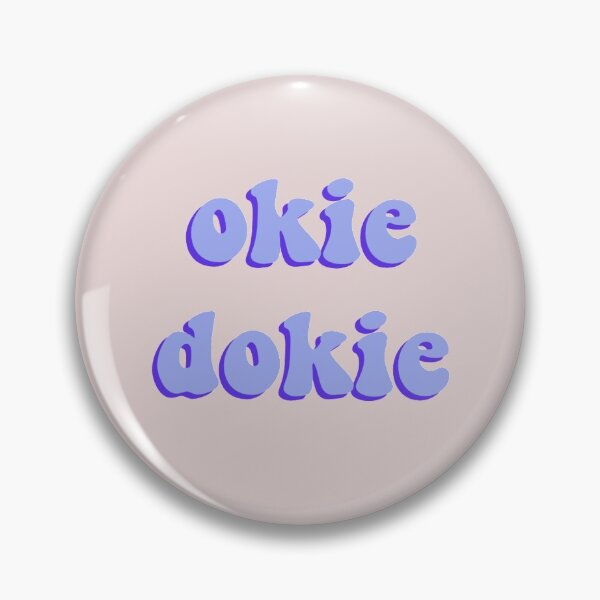 Item preview, okie dokie (blue) designed and sold by emmmcc.