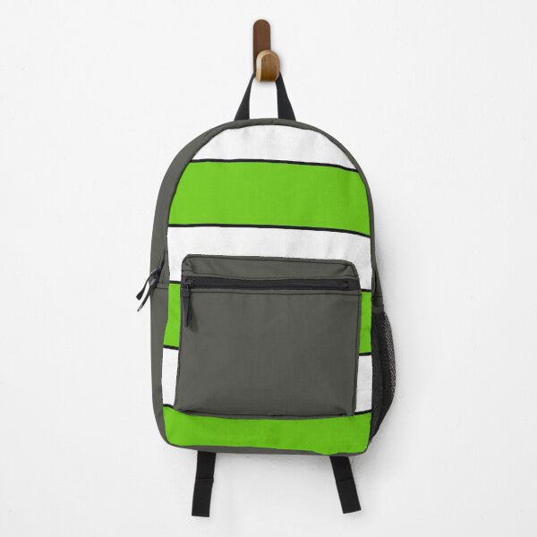 Item preview, green white stripes designed and sold by ZiphGames.
