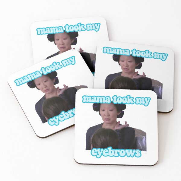Item preview, mama took my eyebrows quote design designed and sold by emj0907.