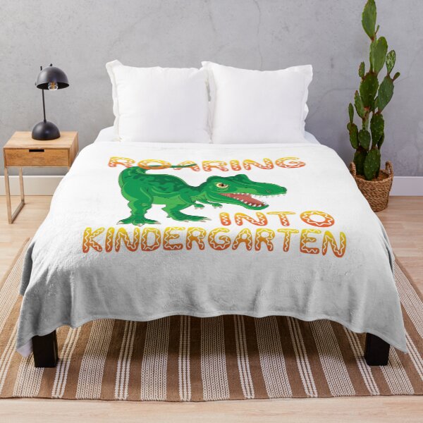 Item preview, Roaring Into Kindergarten Dinosaur design designed and sold by inkedtee.