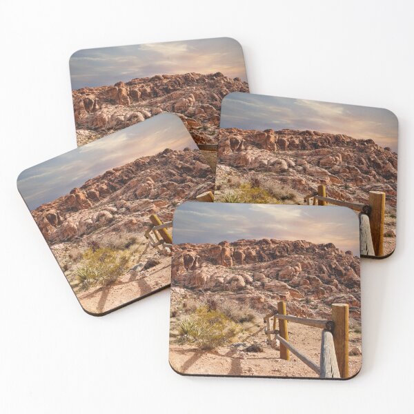 Item preview, Wood Rail Fence Into Desert Mountains designed and sold by dbvirago.