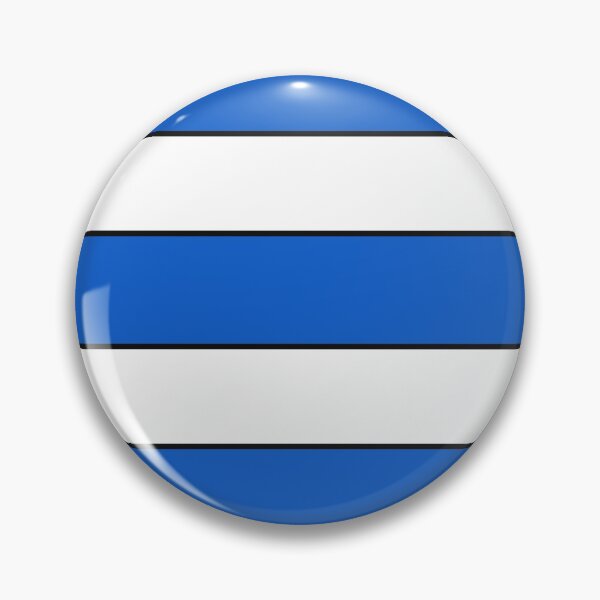 Item preview, blue white stripes designed and sold by ZiphGames.