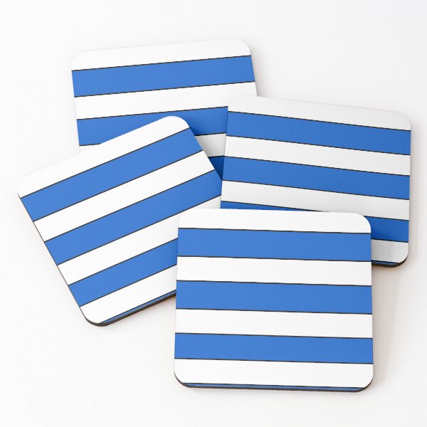 Item preview, blue white stripes designed and sold by ZiphGames.