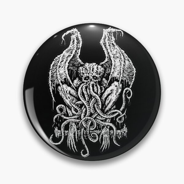 Item preview, Colourless Cthulhu on Black designed and sold by Soul-Paralyzed Art.