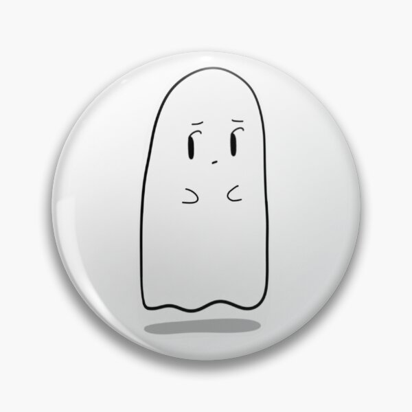Item preview, Shy ghost designed and sold by LittleGhostArt.