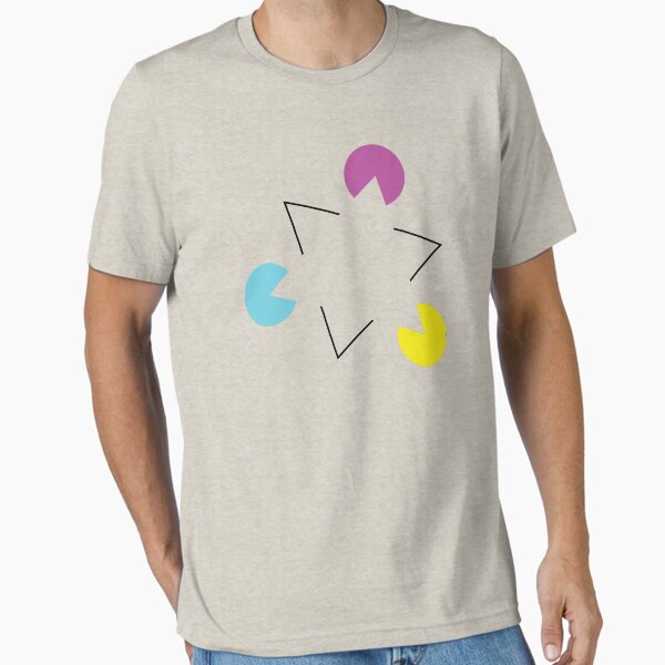 Item preview, Gestalt Continuity Triangle Coloured designed and sold by magarigaveras.