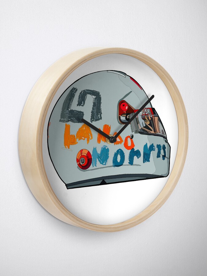 Lando Norris Eva Helm Uhr Von Jessramsay112 Redbubble