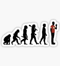 The Next Step in Evolution Sticker