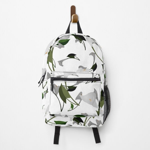 Item preview, Green white leaf print designed and sold by Lisa Johnson.