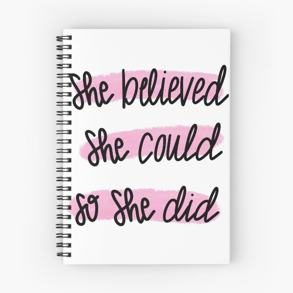 Item preview, She Believed designed and sold by Sun and Dandelion.