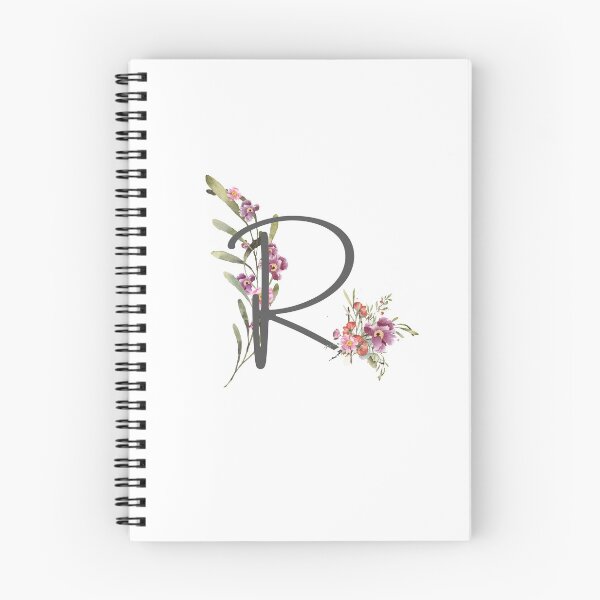 Item preview, Floral Initial Letter R designed and sold by TheFamilyVan.