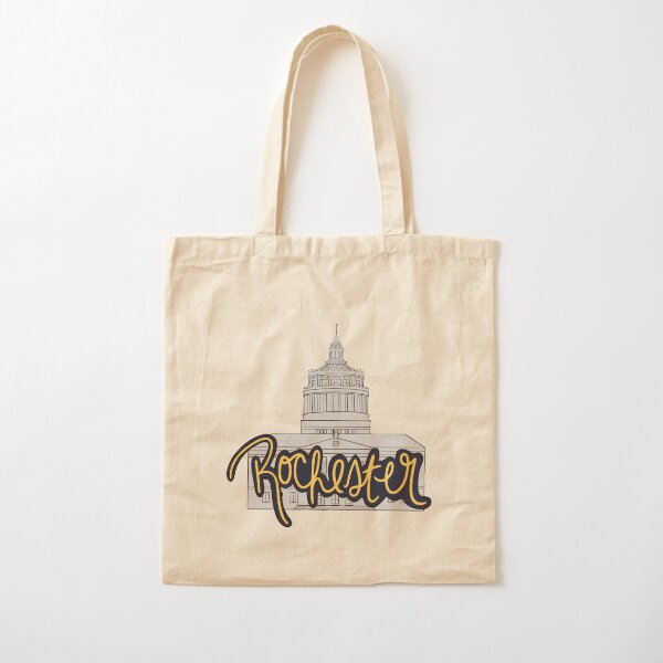 Rush Rhees Rochester Cotton Tote Bag