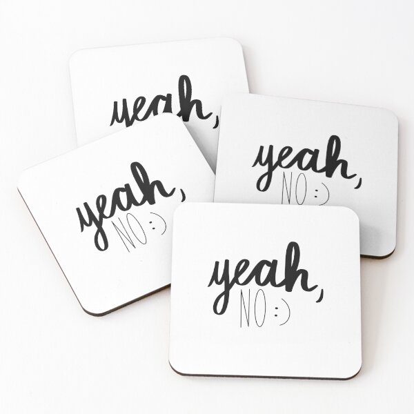 Item preview, Yeah, no designed and sold by calleef.