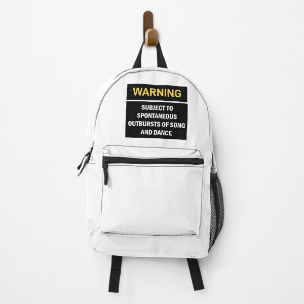 Item preview, WARNING: SUBJECT TO SPONTANEOUS OUTBURSTS OF SONG AND DANCE Fitted designed and sold by Snootstore.