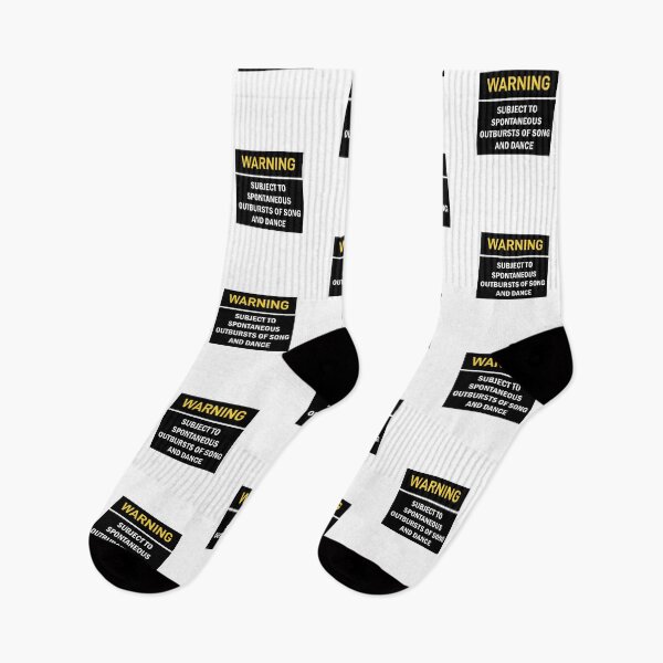 Item preview,  WARNING: SUBJECT TO SPONTANEOUS OUTBURSTS OF SONG AND DANCE Fitted designed and sold by Snootstore.