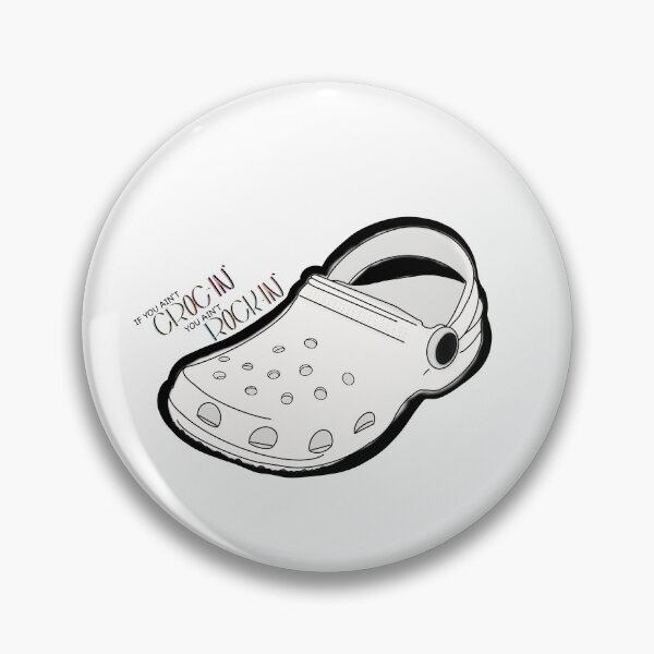 Item preview, White Croc-in & Rock-in designed and sold by arterburnandco.