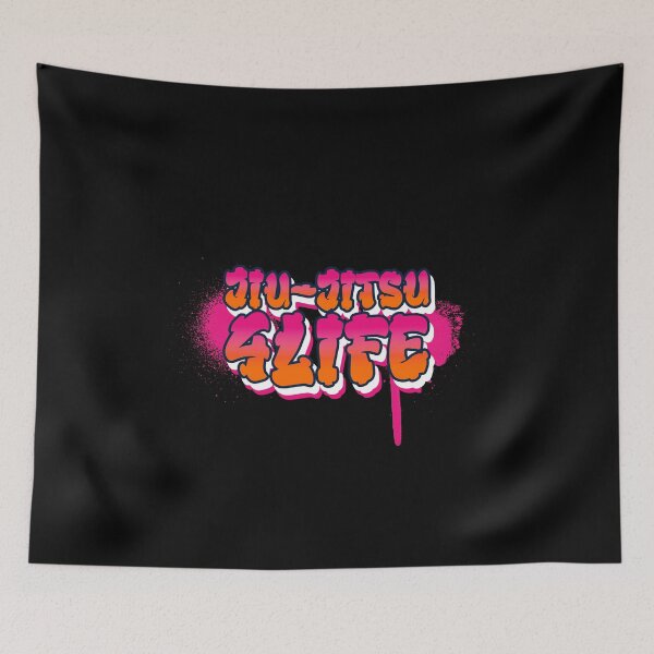 Item preview, Jiu-Jitsu for Life Graffiti Style designed and sold by HarlicoDesigns.