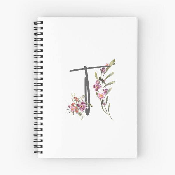 Item preview, Floral Initial Letter T designed and sold by TheFamilyVan.