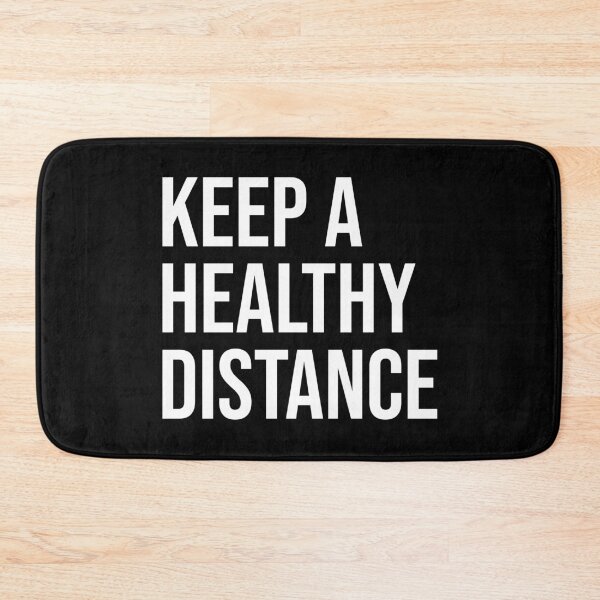Item preview, Keep a Healthy Distance designed and sold by Lemon  Merch.
