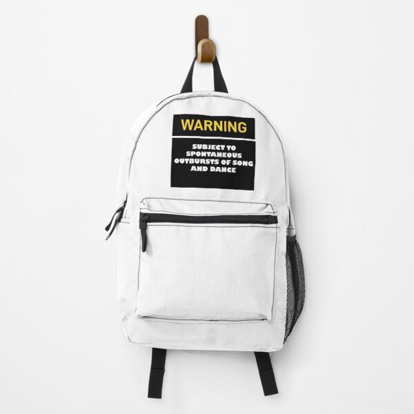 Item preview, WARNING: SUBJECT TO SPONTANEOUS OUTBURSTS OF SONG AND DANCE Fitted designed and sold by Snootstore.