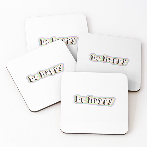 Item preview, be happy rainbow sticker designed and sold by vsco-stickers16.