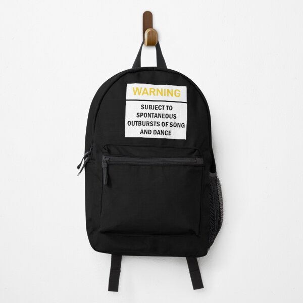 Item preview, WARNING: SUBJECT TO SPONTANEOUS OUTBURSTS OF SONG AND DANCE Fitted designed and sold by Snootstore.