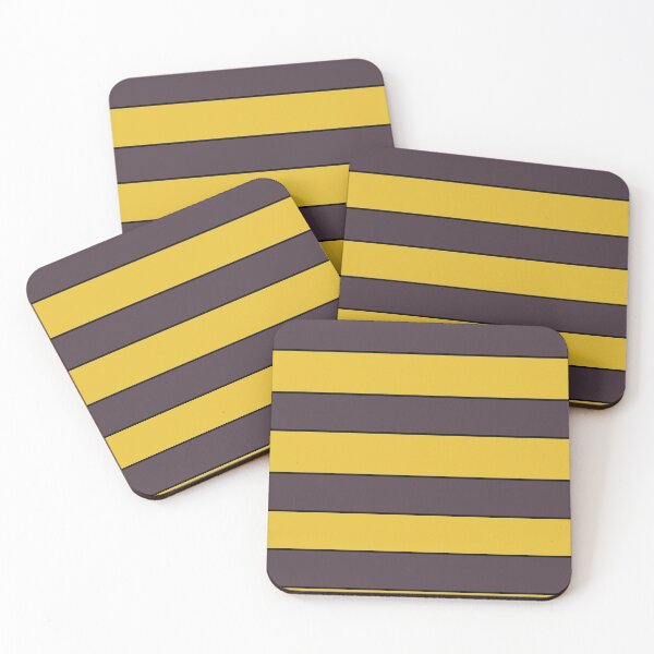 Item preview, yellow black stripes bee designed and sold by ZiphGames.