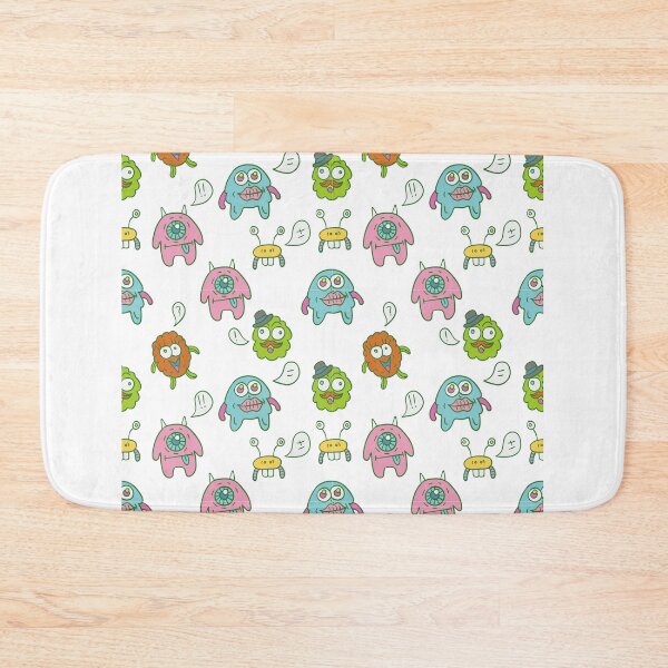 Item preview, Monsters pattern awesome pink masks designed and sold by hiliga.