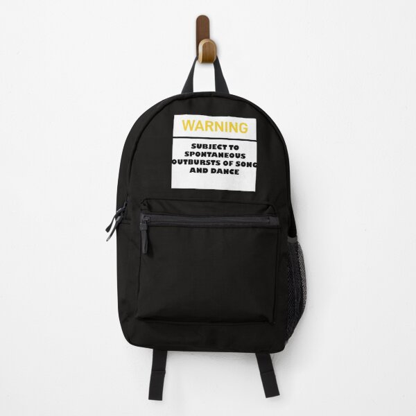 Item preview, WARNING: SUBJECT TO SPONTANEOUS OUTBURSTS OF SONG AND DANCE Fitted designed and sold by Snootstore.