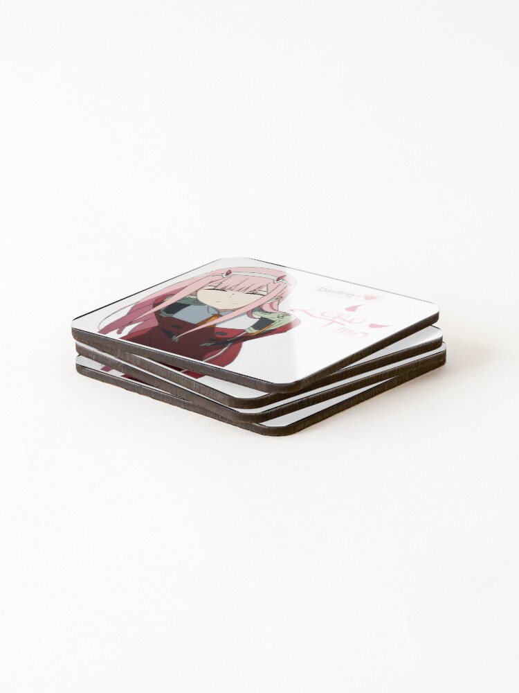 Thumbnail 4 of 5, Coasters (Set of 4), Zero Two designed and sold by bpho21.