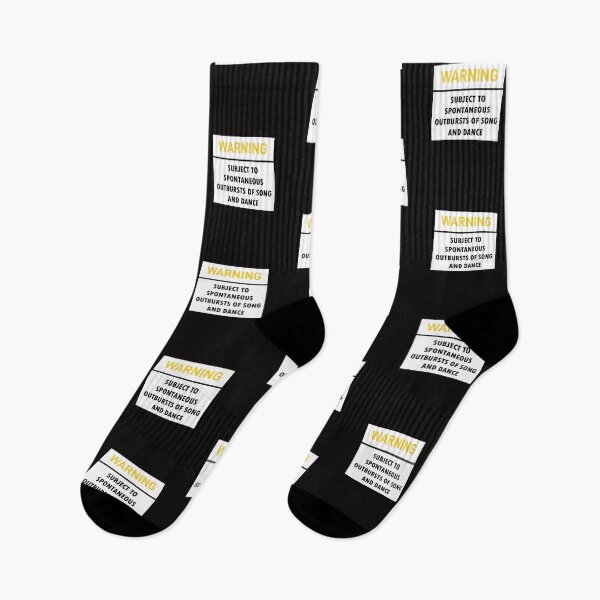 Item preview, WARNING: SUBJECT TO SPONTANEOUS OUTBURSTS OF SONG AND DANCE Fitted designed and sold by Snootstore.