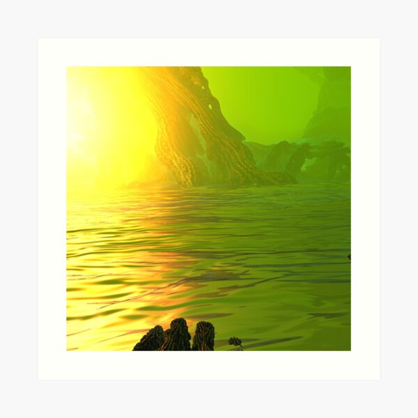 LIGHT PORTAL Art Print