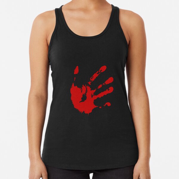 MMIW Mask Racerback Tank Top