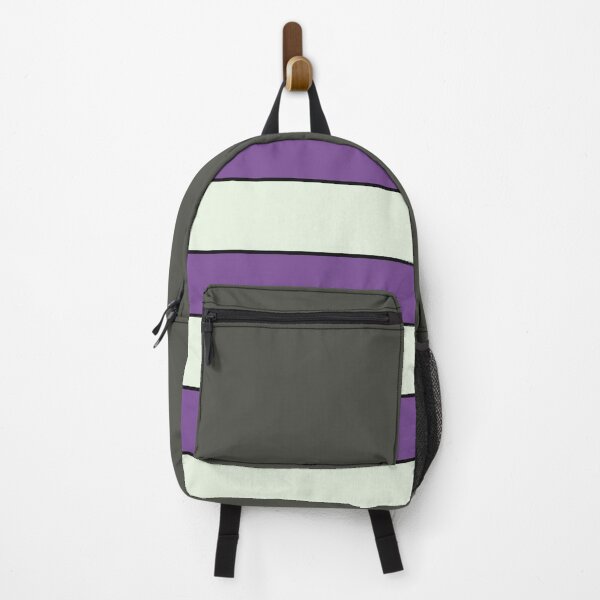 Item preview, purple white stripes designed and sold by ZiphGames.