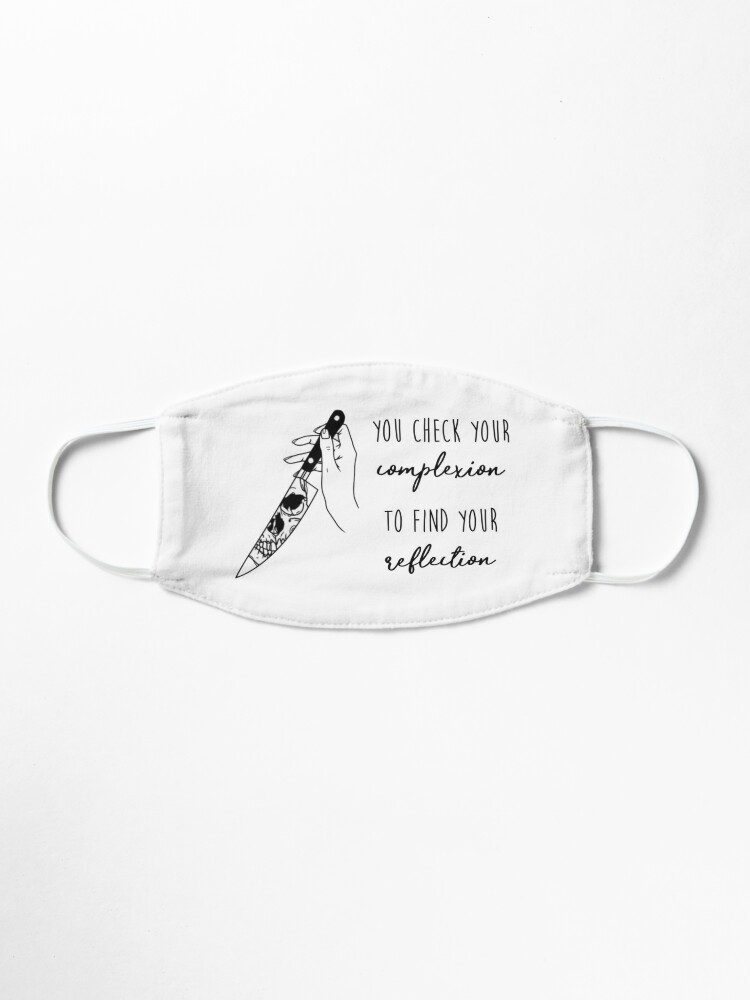 My Future Billie Eilish Lyrics Aesthetic Mask By Asraeyla Redbubble