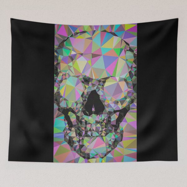 Item preview, Poly skull designed and sold by Monkey204.