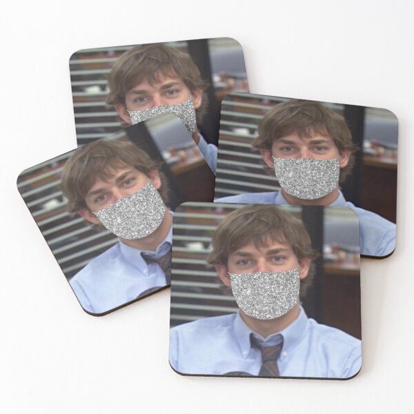 Artikelvorschau, Jim Halpert sagt, tragen Sie eine Maske! entworfen und verkauft von Abby Busis.
