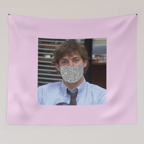 Artikelvorschau, Jim Halpert sagt, tragen Sie eine Maske! entworfen und verkauft von Abby Busis.