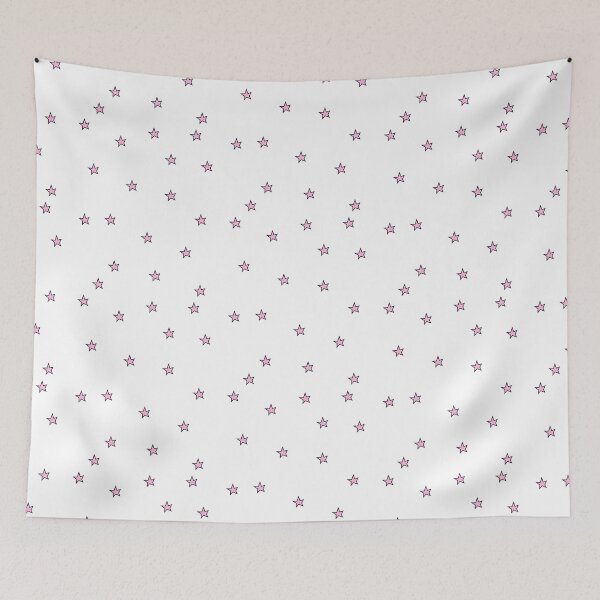 Item preview, baby pink stars sticker pack designed and sold by Mikelazv.