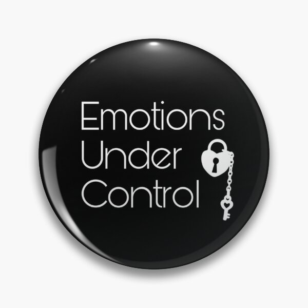 Item preview, Emotions Under Control - White Text Design  designed and sold by nikolosix.