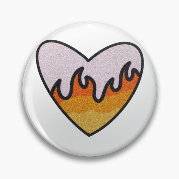 Item preview, Flaming Heart (static) designed and sold by madsgro.