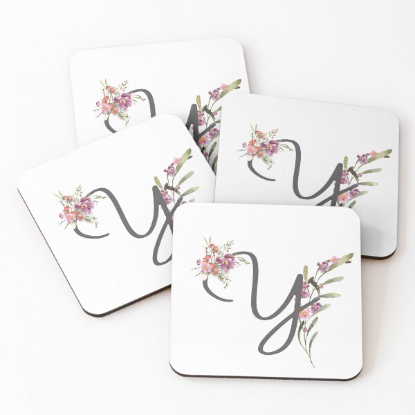 Item preview, Floral Initial Letter Y designed and sold by TheFamilyVan.