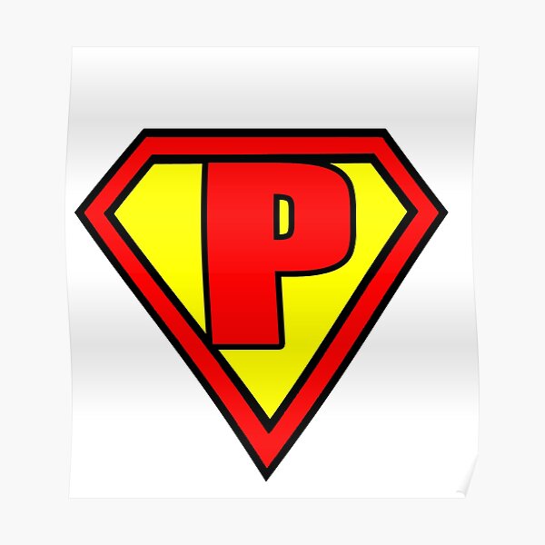 Super P Posters Redbubble