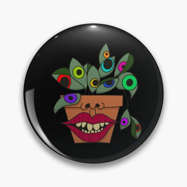 Item preview, Pothos with a face designed and sold by Annajeanstrom.
