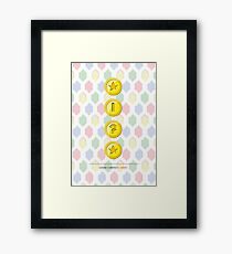 gamer currency 3 Framed Print