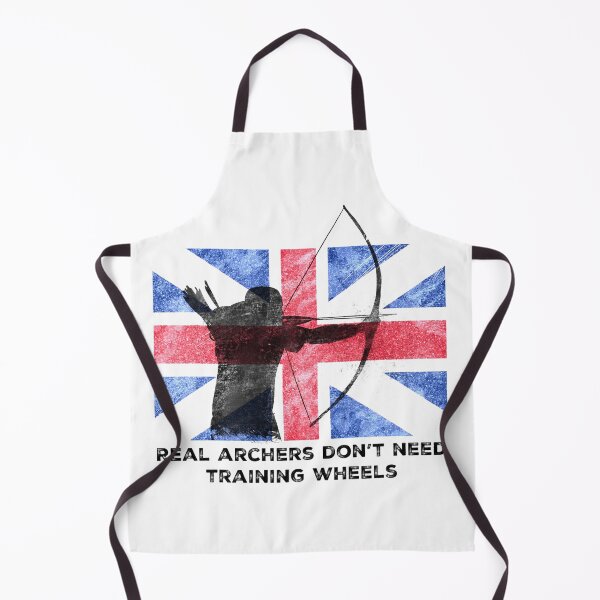 Item preview, Traditional Archery Union Jack Real Archers Don't Need Training Wheels designed and sold by wdyoungblood.