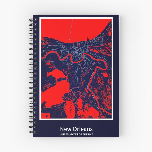 Item preview, New Orleans City Map Print, New Orleans City Map Poster, New Orleans City Map Wall Art, New Orleans City City Map, Map of New Orleans City, New Orleans City Map Art designed and sold by randomorder.