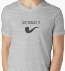 Just deduce it. Men's V-Neck T-Shirt