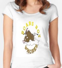 Bobby Baratheon Shirt White Women's Fitted Scoop T-Shirt